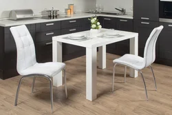 Fashionable tables and chairs for the kitchen photo
