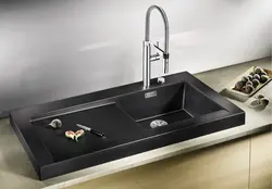 Kitchen Faucet Made Of Artificial Stone Photo