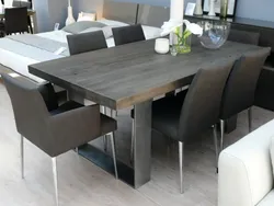 Kitchen table photo in gray