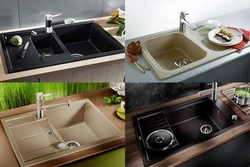 Overhead and mortise kitchen sinks photos