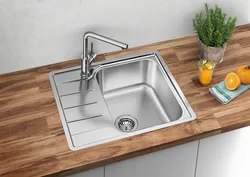 Overhead and mortise kitchen sinks photos