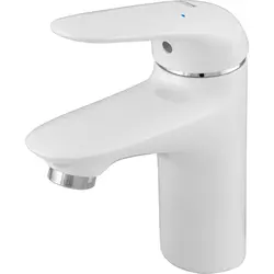 White Bathroom Sink Faucet Photo