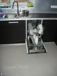 Как разместить посудомоечную машину на кухне фото