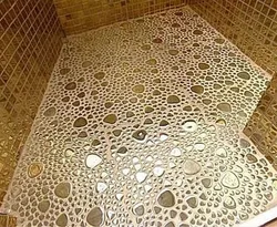 Ваннаға Арналған Еденге Арналған Мозаикалық Плиткалар Фотосуреті