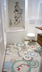 Mosaic Tiles For Bathtub Floor Photo