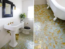 Mosaic Tiles For Bathtub Floor Photo
