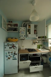Dishwasher in Khrushchev photo small kitchen