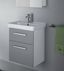 Sink with bathroom cabinet 55 photos