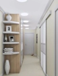Photo of hallways built-in wardrobe in panel houses