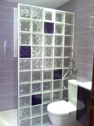 Стеклоблоки в ванной душевые из стеклоблоков фото