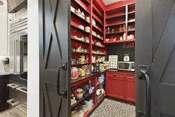 Kitchens In Panel Houses With A Pantry Photo