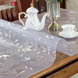 Flexible glass on kitchen table photo