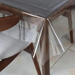 Flexible Glass On Kitchen Table Photo