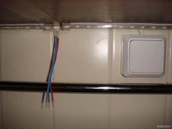 Switch For LED Strip In The Kitchen Photo