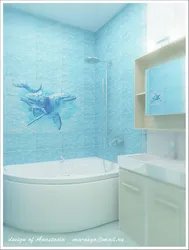 Панели в ванной комнате фото с дельфинами