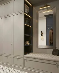 What kind of hallway cabinets are trending photos