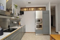 Kitchen Refrigerator And Oven Next To Each Other Photo