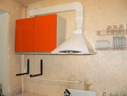 Ventilation for the kitchen with venting to the ventilation photo