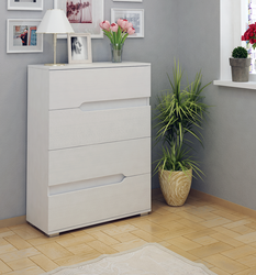 Narrow chests of drawers up to 30 cm in the bedroom photo