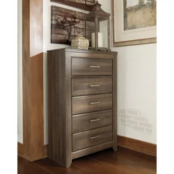 Narrow chests of drawers up to 30 cm in the bedroom photo