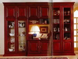 Photo Of A Living Room Wall With A Cupboard
