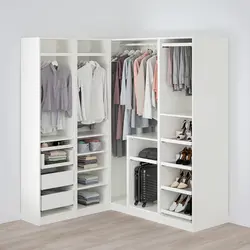 Шкаф для белья и одежды в гостиную фото