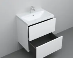 Bathroom Cabinet With Sink 60 Cm Photo