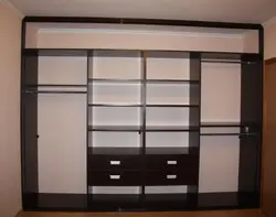 Шкаф купе 3 метра в спальню внутри фото