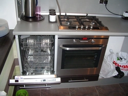Кухня С Посудомоечной Машиной И Духовым Шкафом Фото