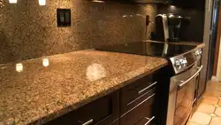 Colors Of Kitchen Countertops Made Of Artificial Stone Photo