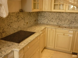 Colors Of Kitchen Countertops Made Of Artificial Stone Photo