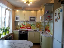 Kitchen renovation in Khrushchev 5 m turnkey photo