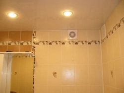 Ventilation in Khrushchev in the bathroom and toilet photo