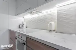 Kitchen backsplash tiles white with edges photo