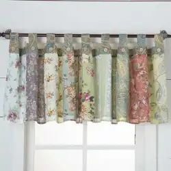 How to sew curtains for the kitchen from leftover tulle photo