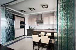Раздвижные перегородки между кухней и гостиной в хрущевке фото