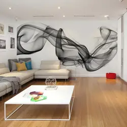 Living room interior abstraction