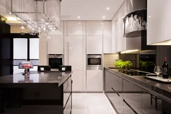 Transparent kitchen interior
