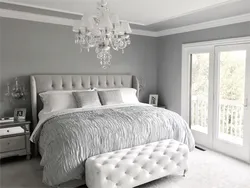 Gümüş yataq otağı interyeri