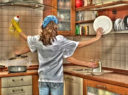 Hostess kitchen interior