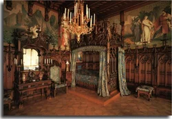 Castle bedroom interiors