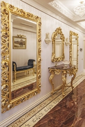 Baroque hallway interior