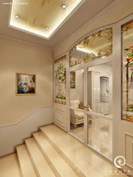 Baroque hallway interior