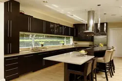 Voluminous kitchen interior