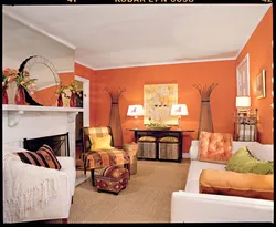 Autumn bedroom interior