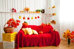 Autumn Bedroom Interior