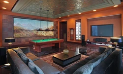 Living Room Billiard Room Interior