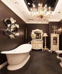 Glamor bathroom interior