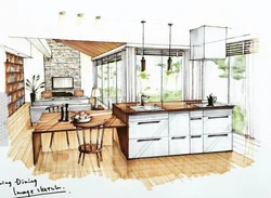 Kitchen interior book