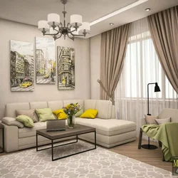 Ad living room interior